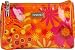 Hadaki by Kalencom Women's Sponge Nylon Scoop Pod (Set of 2) Cosmetic Bag,Santa Fe
