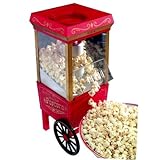 Vintage Series Old Fashioned Popcorn Machine, 6 x 6 1/2 x 16 1/2