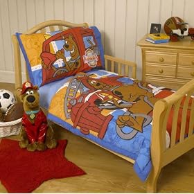 Scooby-Doo To The Rescue 4-pc. Toddler Bedding Set
