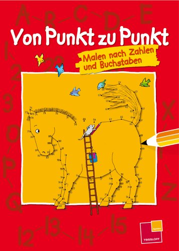 Childrens Toyshop  Spielwaren : Von Punkt zu Punkt. Malen nach Zahlen und Buchstaben