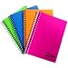 Norcom COLORZ 1 Subject Notebook, 10.5 x  8 inches, 4 Assorted Colors, 1 Notebook per Order, Color May Vary (77384-12)