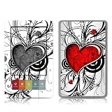 My Heart Design Protective Decal Skin Sticker for Barnes and Noble Nook E-Book Reader