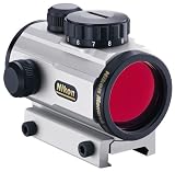 Nikon Monarch Dot Sight with Variable Size Dot (Silver)