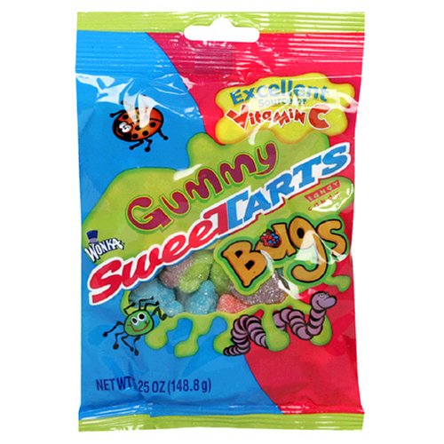 Wonka SweeTarts Gummy, 5.25-Ounce Bags (Pack of 24) by Sugar-Free Candy