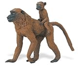 Wild Safari Wildlife: Baboon with Baby (OS)
