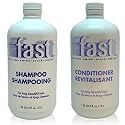 Nisim Fast Shampoo 1liter & Conditioner 1liter for Long Beautiful Hair