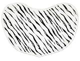 NuAngel Large Contoured Burp Pad - Zebra