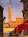 SIENA CITY EUROPE ITALY ITALIA SMALL VINTAGE POSTER REPRO