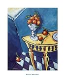 One Orange on the Floor, Food Art Poster Print by Roman Schmelter, 20x24