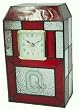 Ohio State Buckeyes Stained Glass Clock