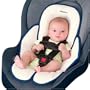 Kiddopotamus Snuzzler Complete Head and Body Support, Ivory Fleece & Navy Trim