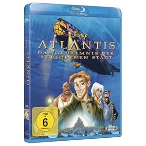 Atlantis - das Geheimnis der Verlorenen Stadt [Blu-ray] [Import allemand]