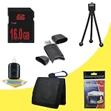 Buy 16 GB Class 10 SDHC Flash Memory Card + USB Reader + Bonus Starter Kit for Canon... by DavisMAX&node=172282