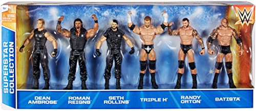 WWE Wrestling Exclusives Superstar Collection Action Figure 6-Pack [Set #4]