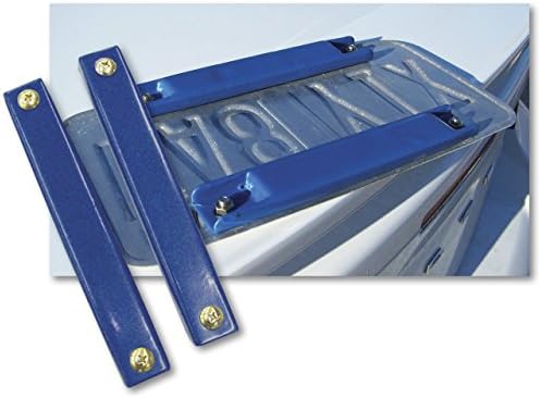 Poly Coated Magnetic License Plate Holder (2-pack Bundle) - Keep Your Demo Tag or Temp Tag Secure on Test Drives with these License Plate Magnets (2-pack)