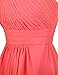 Dressystar® Short One Shoulder Bridesmaid Dress A-line Cocktail Party Gown
