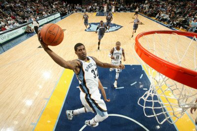 Charlotte Bobcats v Memphis Grizzlies: O.J. Mayo Photographic Poster Print by Joe Murphy, 24x36