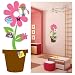 Mag Art 3 Piece Flower Pot Magnet Wall Decor Set