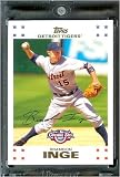 2007 Topps Opening Day #83 Brandon Inge Tigers - Mint Condition - Shipped in Protective Display Case !