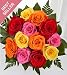 FTD Birthday Flowers Mixed Rose Bouquet - 12 Stems FTD Birthday Flowers Mixed Rose Bouquet - 12 Stems
