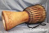 Produkt-Bild: gro&szlig;e Profi-Djembe Drum aus Ghana mit 32 cm Durchmesser 64cm hoch, viel Bass, toller Klang