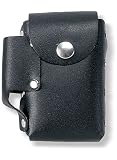 Carroll Leather Plain Black Cigarette Case
