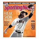 Sporting News Magazine March 28, 2011 - Freak Show The Sequel - Tim Lincecum and the Giants are ... Photographic Poster Print, 24x24