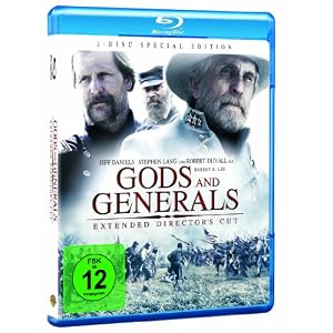 BD * Gods and Generals - Extended Director's Cut (2 Discs) [Blu-ray] [Import anglais]