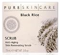 PURE SKIN CARE BLACK RICE ANTI-AGING SKIN RENOVATING SCRUB 2.6 Oz