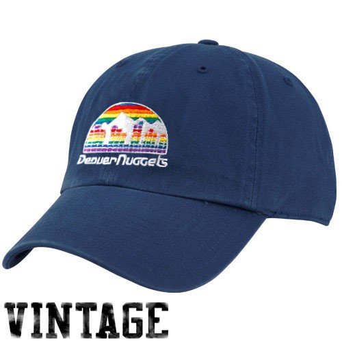 '47 Brand Denver Nuggets Navy Blue 1987 Vintage Cleanup Adjustable Hat
