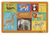 Crocodile Creek Wild Animals Placemat