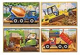 Melissa & Doug Deluxe Construction In A Box Jigsaw Puzzles