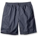 Eddie Bauer Classic Fit Legend Wash 9 Full Elastic Waist Chino Shorts