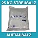 Streusalz 25kg + 1 (GRATIS) Qualit�tsmikrofasertuch aus deutscher Herstellung, Grundpreis 0,58 Euro/kg