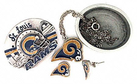 St. Louis Rams Four-in-One Jewelry Box