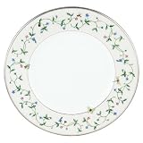 Lenox Idalia Bone China Platinum Banded 9 Accent Plate
