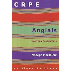 Pr�parer le CRPE d'anglais : Nouveau programme