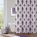 Katelyn Microfiber Shower Curtain in Purple