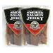 Alaska Smokehouse Salmon Jerky, 3-Ounce Bags (Pack of 2)