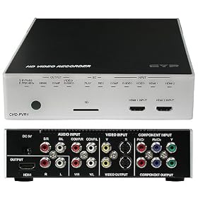 HD (High Definition TV) PVR with HDMI, Component, SD Memory card slot and 80gb HDD Record HD from Sky, Freesat and other HDMI devices