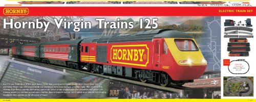 Childrens Toyshop  Toys : Hornby Virgin Trains 125 Train Set