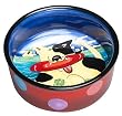 Henriksen Imports Mary Naylor Dog with Frisbee Dog Dish, Small
