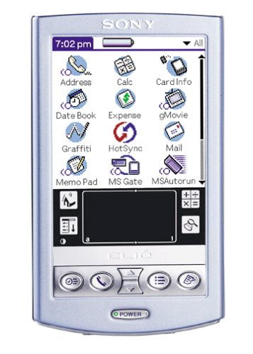 CLIE PEG-N610C/V Purple Handheld