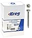 Kreg SPS-F125-1000 1-1/4-Inch #6 Fine Pocket Hole Screws with Pan-Head, 1000-Pack