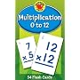 Multiplication 0 to 12 Flash Cards (Brighter Child Flash Cards)