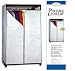 Portable Closet Storage Unit - Over 5 Feet Tall - White