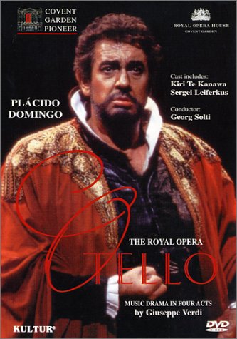 CD-Charts  DVD : Verdi - Otello / Solti, Domingo, Te Kanawa, Royal Opera Covent Garden