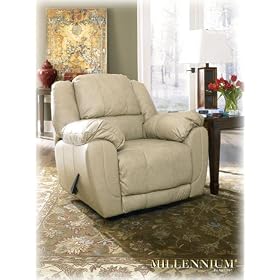 Dover Natural Rocker Recliner By Ashley Furniture by Ashley