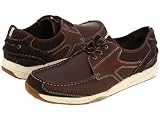Clarks Mens Saranac Brown Leather - 12 D(M) US