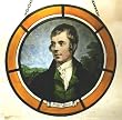 Robert Burns in Stained Glass